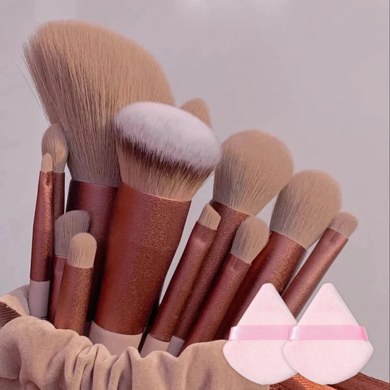 Top Trends: 13PCS Makeup Brushes Set Soft Fluffy Cosmetics Foundation Blush Eyeshadow Kabuki Blending Makeup Brush Beauty Tools Kit Shoppable Styles