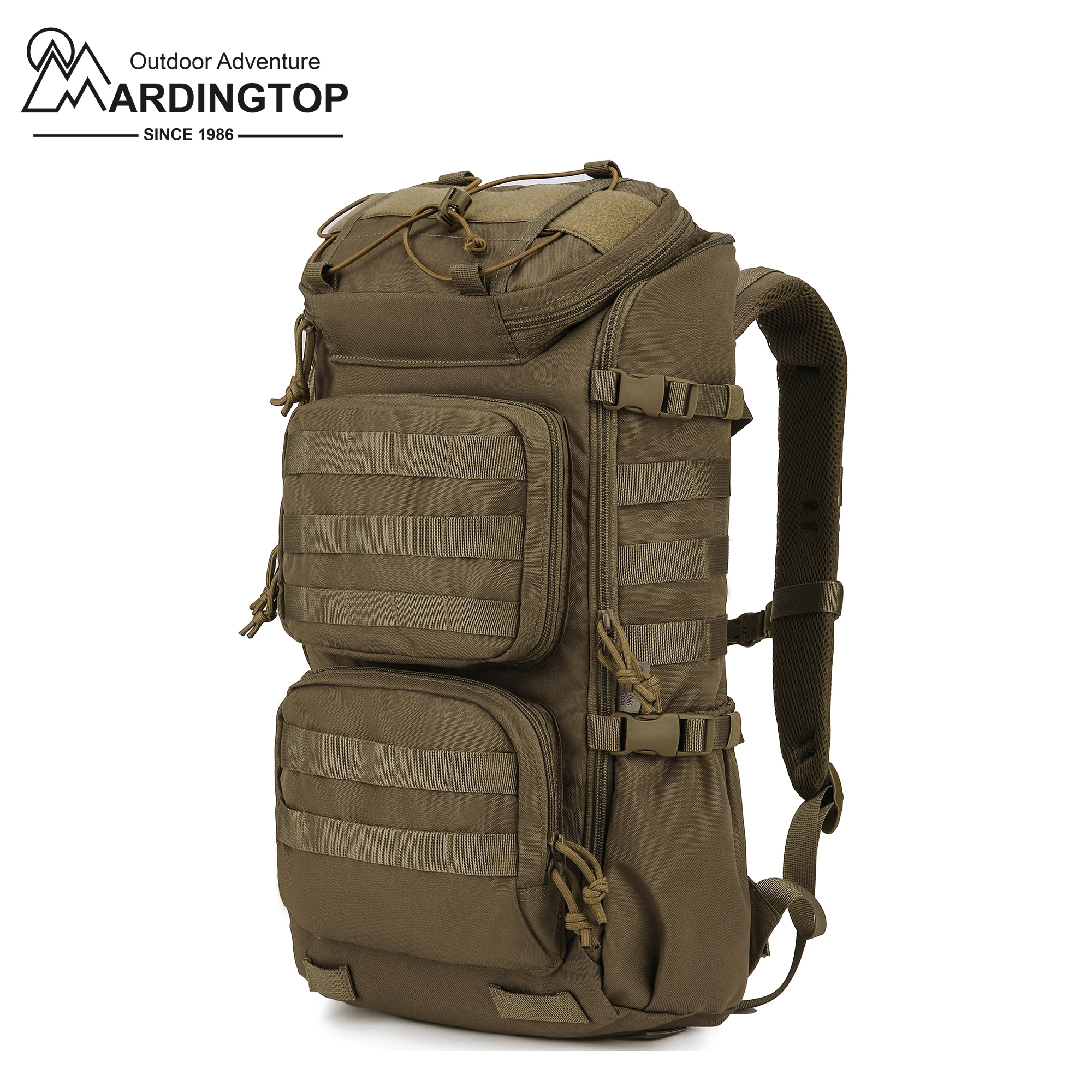 Top Trends: Mardingtop 28L Tactical Backpacks 600D Polyester Molle Daypacks With YKK Zippers And Buckles For Hiking Military Shoppable Styles