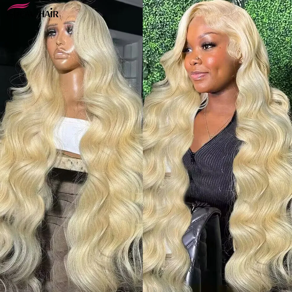 Top Trends: 613 Blonde Lace Front Wig Human Hair 13x6 13x4 HD Body Wave Human Hair Wigs Brazilian 4x4 Glueless Lace Closure Wig For Women Shoppable Styles