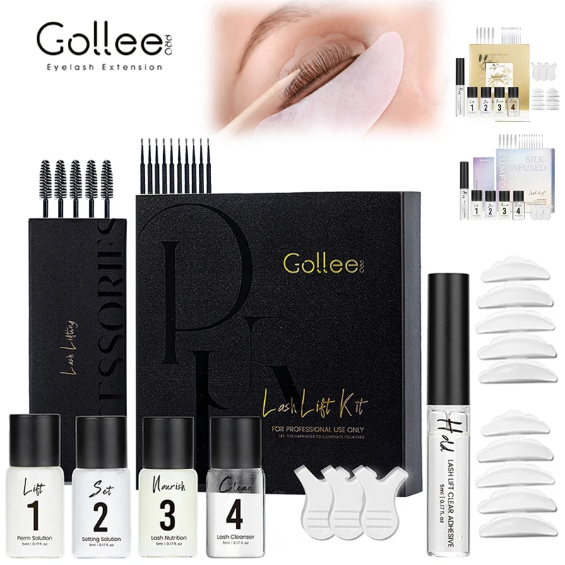 Top Trends: Gollee New Original Eyelash Lifting Perm Retention 4-6 Weeks Lash Lift Set For Lash Curler Eyelash Perm Kit Treatment Makeup Set Shoppable Styles