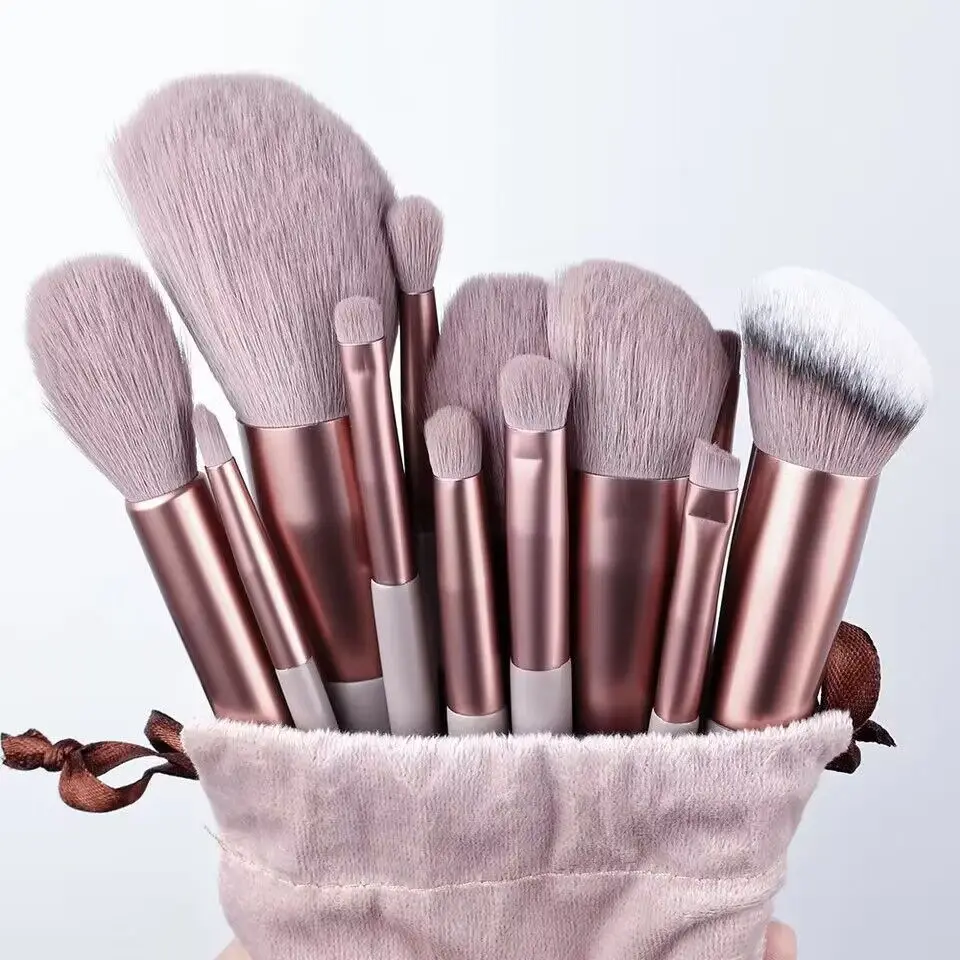 Top Trends: 13 / 14PCS Makeup Brushes Set Eye Shadow Foundation Blush Powder Brush Women Cosmetic Blending Beauty Soft And Fluffy Makeup Tools Shoppable Styles