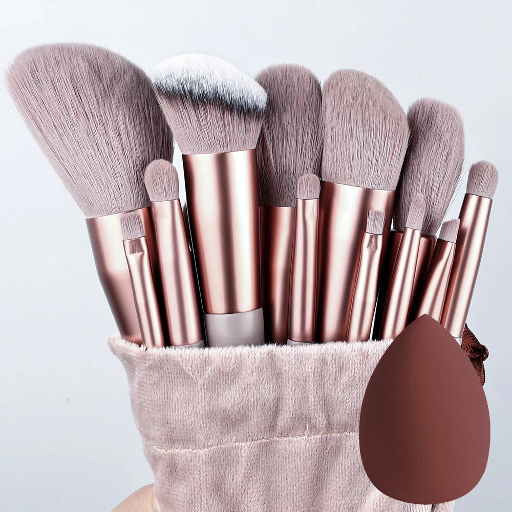 Top Trends: 13-18Pcs Makeup Brush Set Professional Super Soft Detail Brush Blush Brush Foundation Concealer Eyeshadow Brush Lady Beauty Tool Shoppable Styles