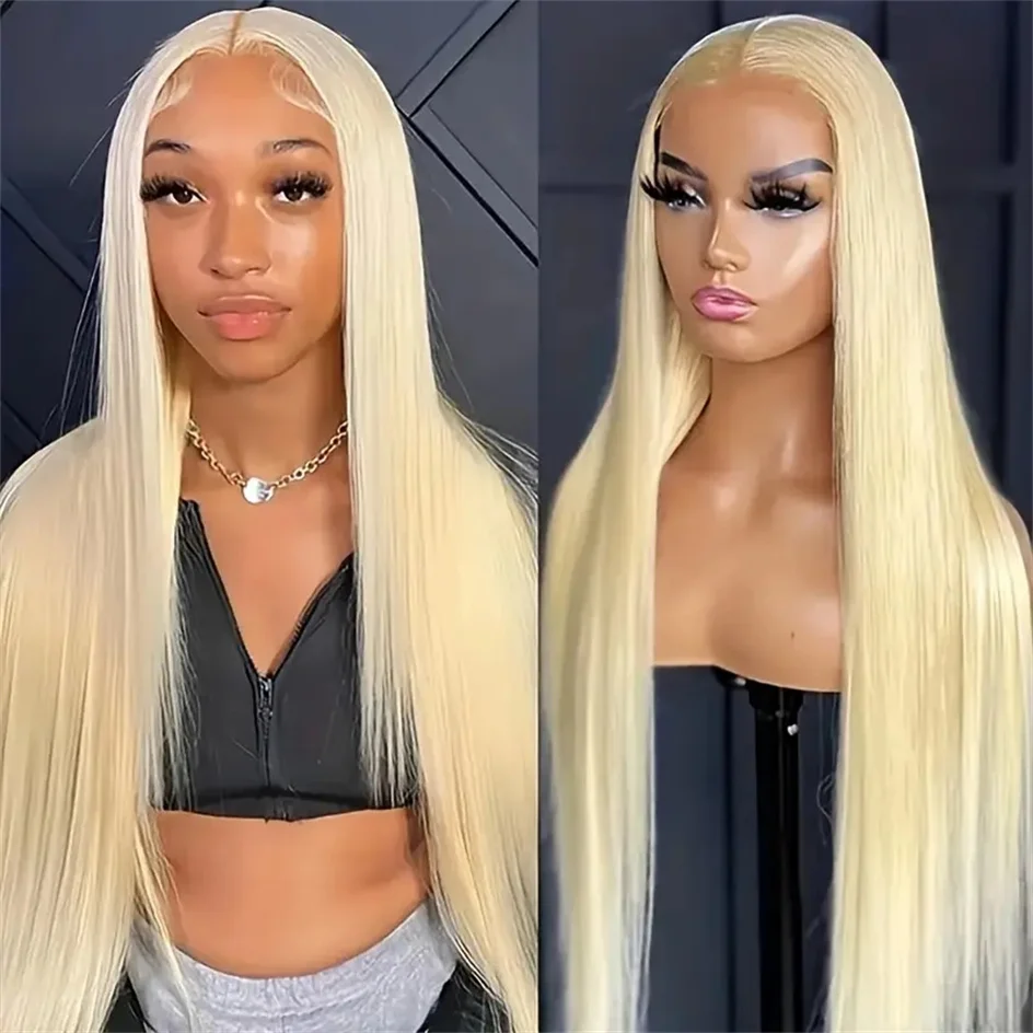 Top Trends: 613 Hd Lace Frontal Wig 13x4 Lace Human Hair Wigs Honey Blonde Straight Brazilian Hair 13x6 HD Lace Frontal Wigs 18-32inch Shoppable Styles