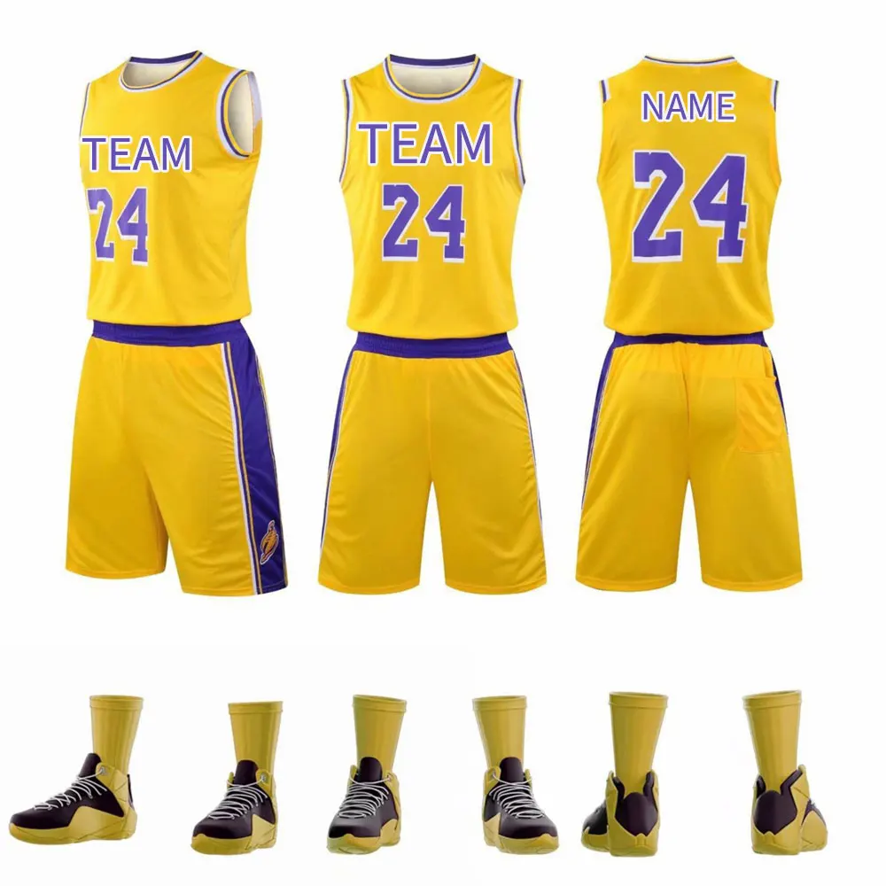 Top Trends: 2023 High Quality Summer New Men&#039;s Sports Training Basketball Jersey Set Quick Drying Breathable Youth Basketball Clothing Shoppable Styles