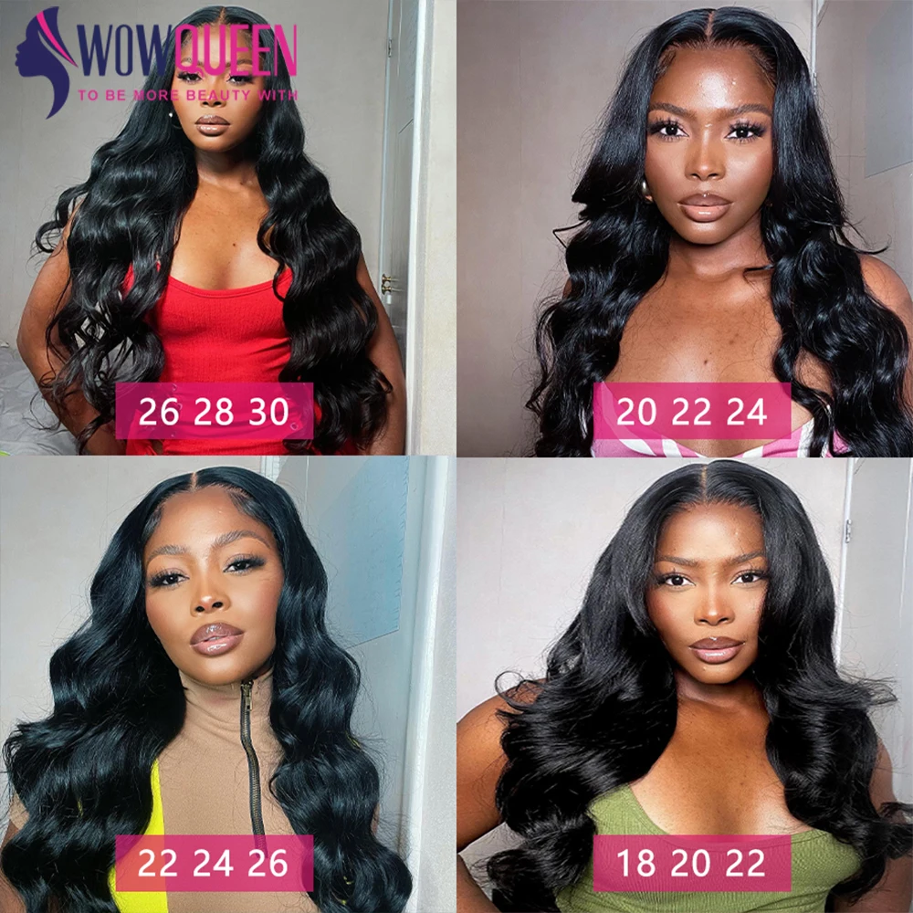 Top Trends: 32 34 36 38 40 Inch Body Wave Bundles Brazilian Human Hair Bundles Thick Hair Extensions Natural Black Hair Weaving 1 / 3 / 4 PCS Shoppable Styles - Image 6