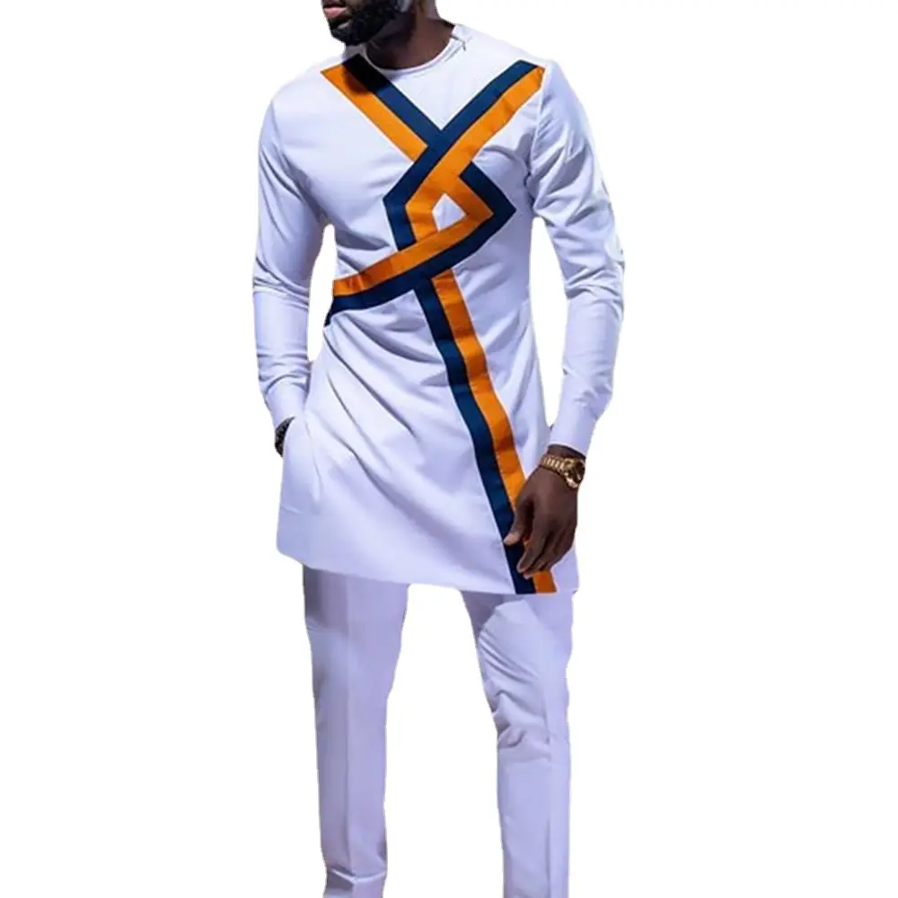 Top Trends: Dashiki T-shirt Men's Summer And Autumn Round Neck Three-quarter Sleeve Print African Ethnic Style Casual Men's Suit M-4XL Shoppable Styles - Image 3