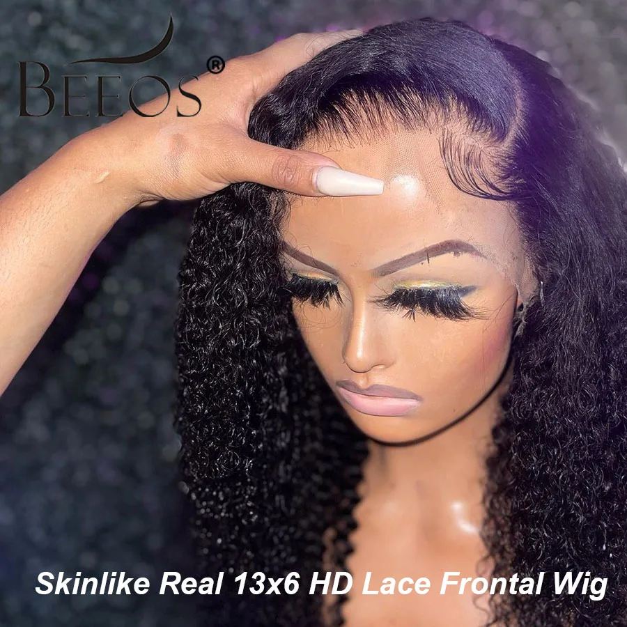 Top Trends: 36in Curly 13x6 HD Lace Front Human Hair Wigs Pre Plucked Water Wave 13x4 HD Lace Frontal Wig For Women Brazilian 250% Density Shoppable Styles