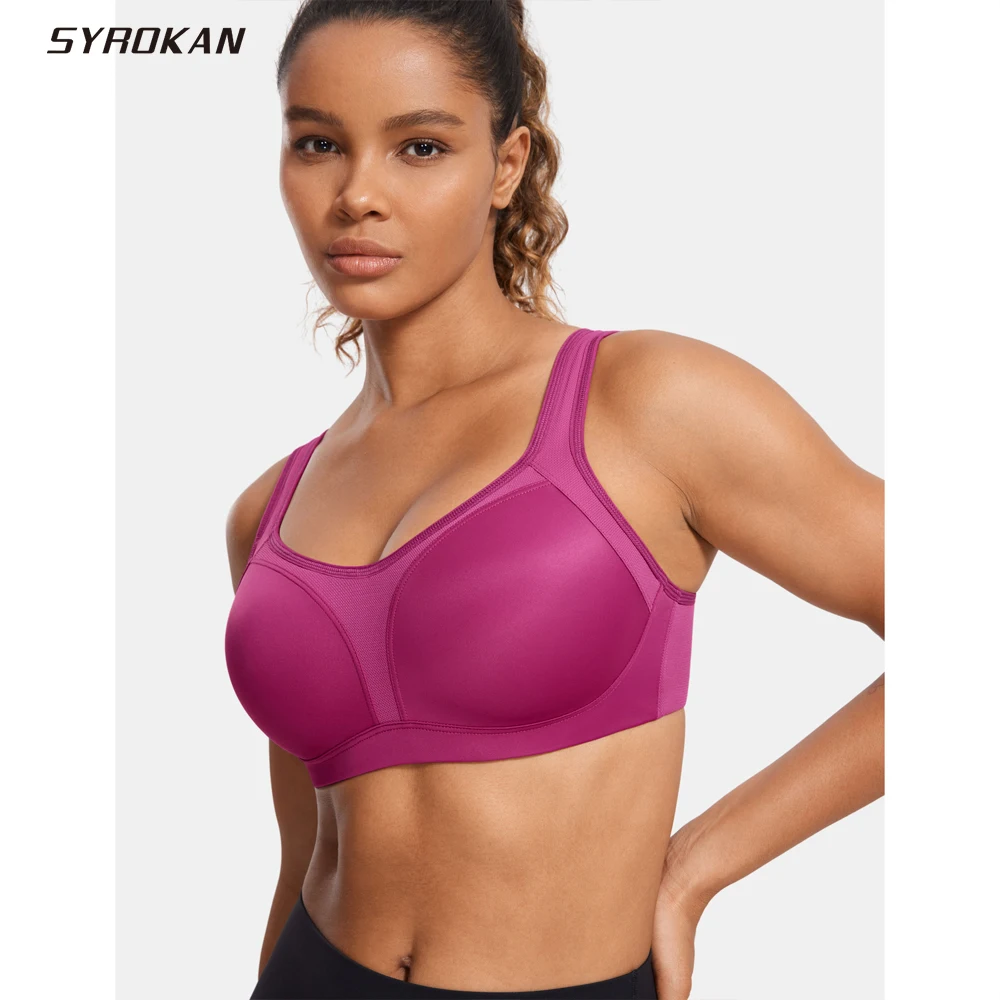 Top Trends: SYROKAN Women&#039;s Underwire Firm Support Contour High Impact Sports Bra Shoppable Styles