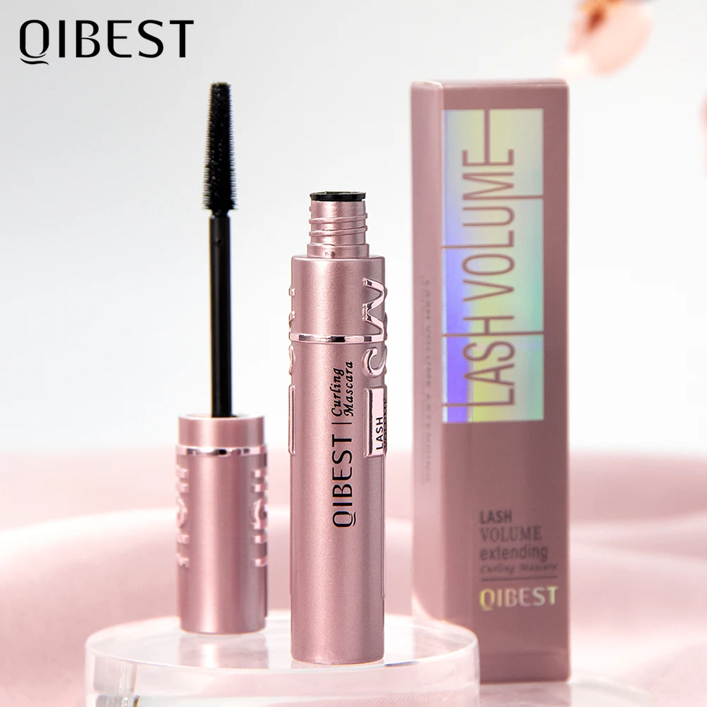 Top Trends: QIBEST 4D Sky Mascara Volume Waterproof Lash Extensions Makeup Silk Graft Growth Fluid Professional Rimel For Eye Cosmetic 11g Shoppable Styles