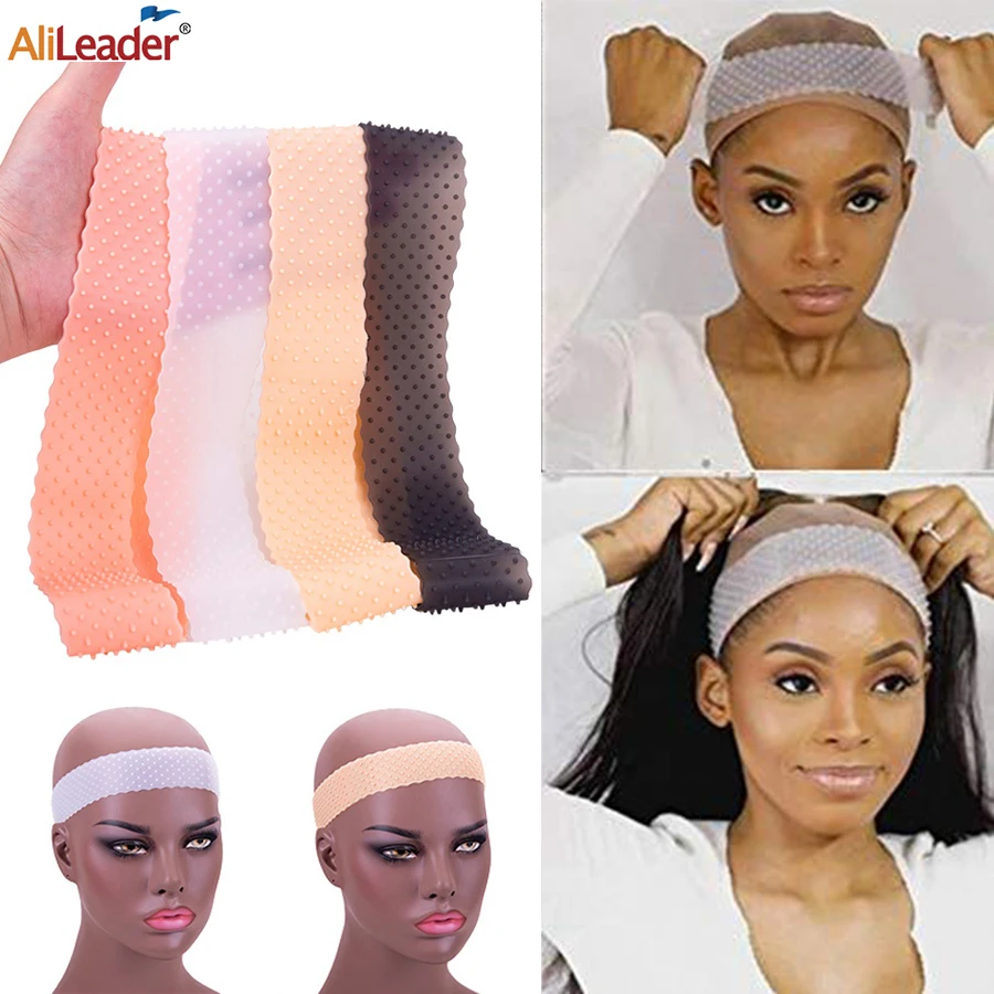 Top Trends: New Silicone Wig Grip Band Non Slip Transparent Silicone Wig Grip Natural Grip Headbands For Women Comfort Elastic Wig Grip Band Shoppable Styles