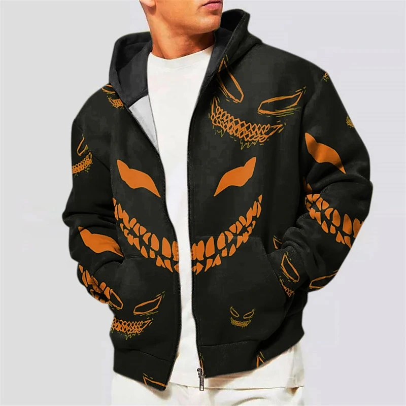 Top Trends: Men&#039;s Zipper Hoodie Sweatshirt Hooded Cartoon Graphic Print Daily Pullover Sports Streetwear Designer Autumn Clothing Hoodies Shoppable Styles