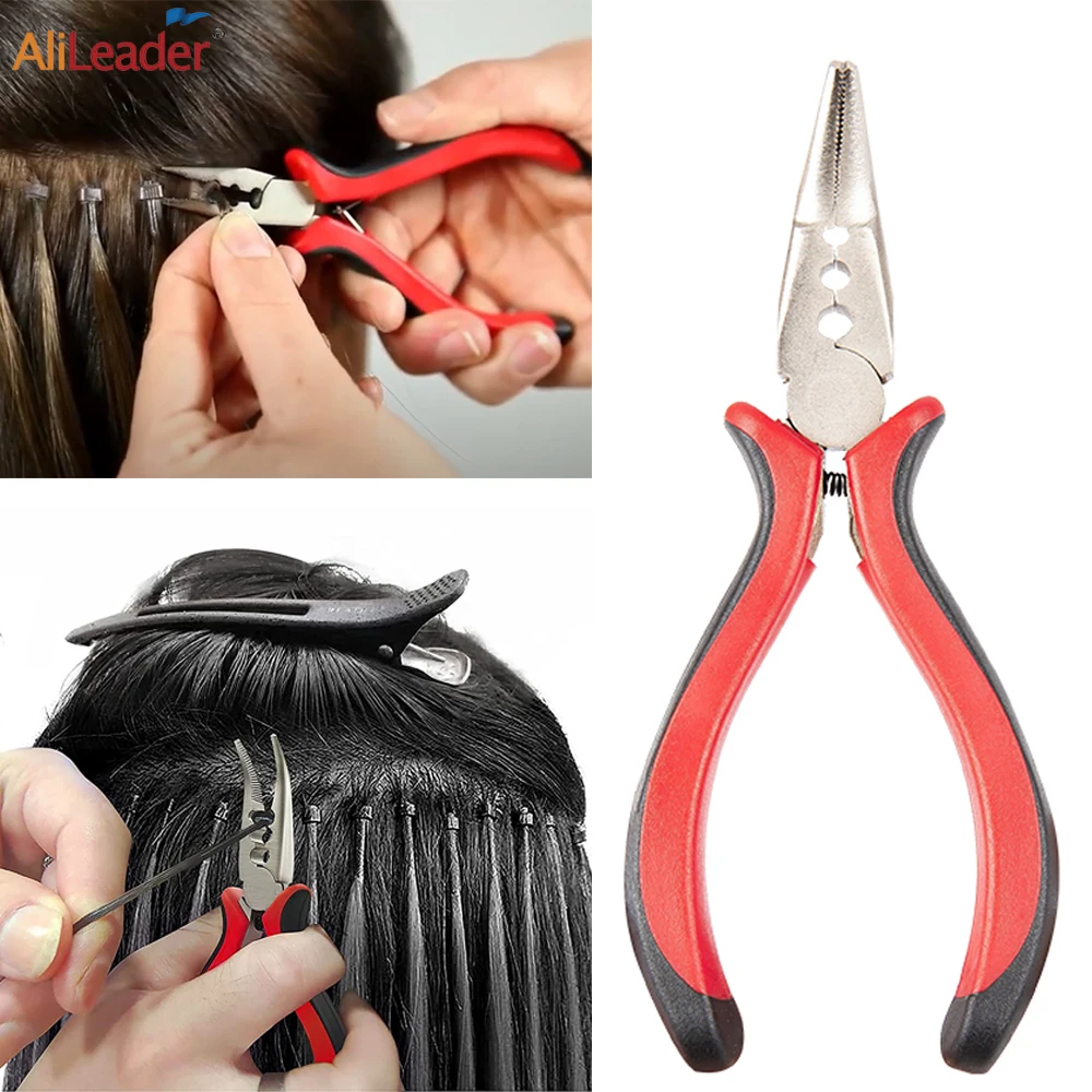 Top Trends: Multifunction Micro Rings Beads Pliers For Hair Extensions Opener And Removal 3 Holes Pliers For Making Hair Extension Styling Shoppable Styles