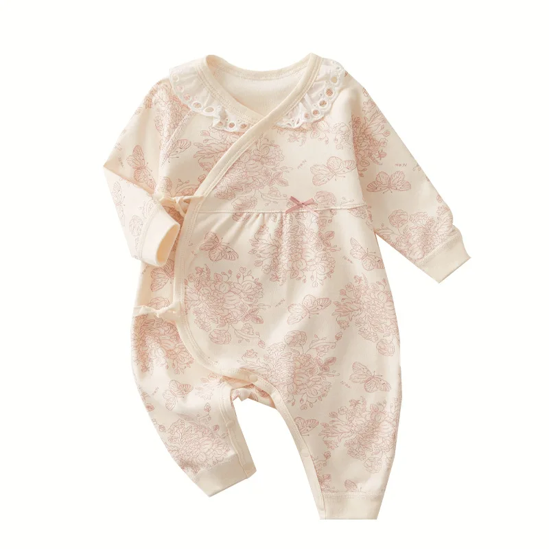 Top Trends: Spring Newborn Baby Romper Cotton Onesie Baby Girl Princess Jumpsuits Outfits Clothes Soft Roupa De Bebe Baby Clothes 0 3 Months Shoppable Styles