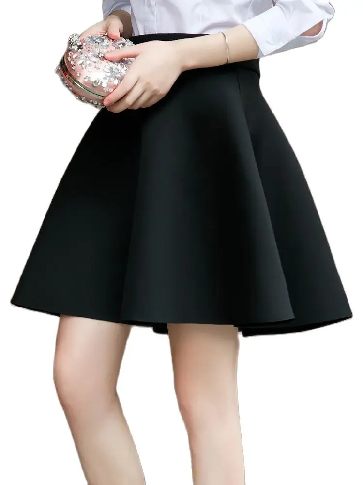 Top Trends: XS-5XL Sexy Skirt Women Solid Thick Tutu Skirts High Waist Flared Super Mini Skater Super Short Skirt 0804-30 Shoppable Styles - Image 2