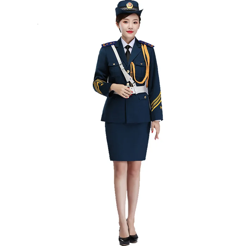 Top Trends: Military Uniform Suits And Accessories Student Class Flag-raising Clothing Sea Land Air Army Honor Guard Band Choir Uniform Shoppable Styles - Image 4