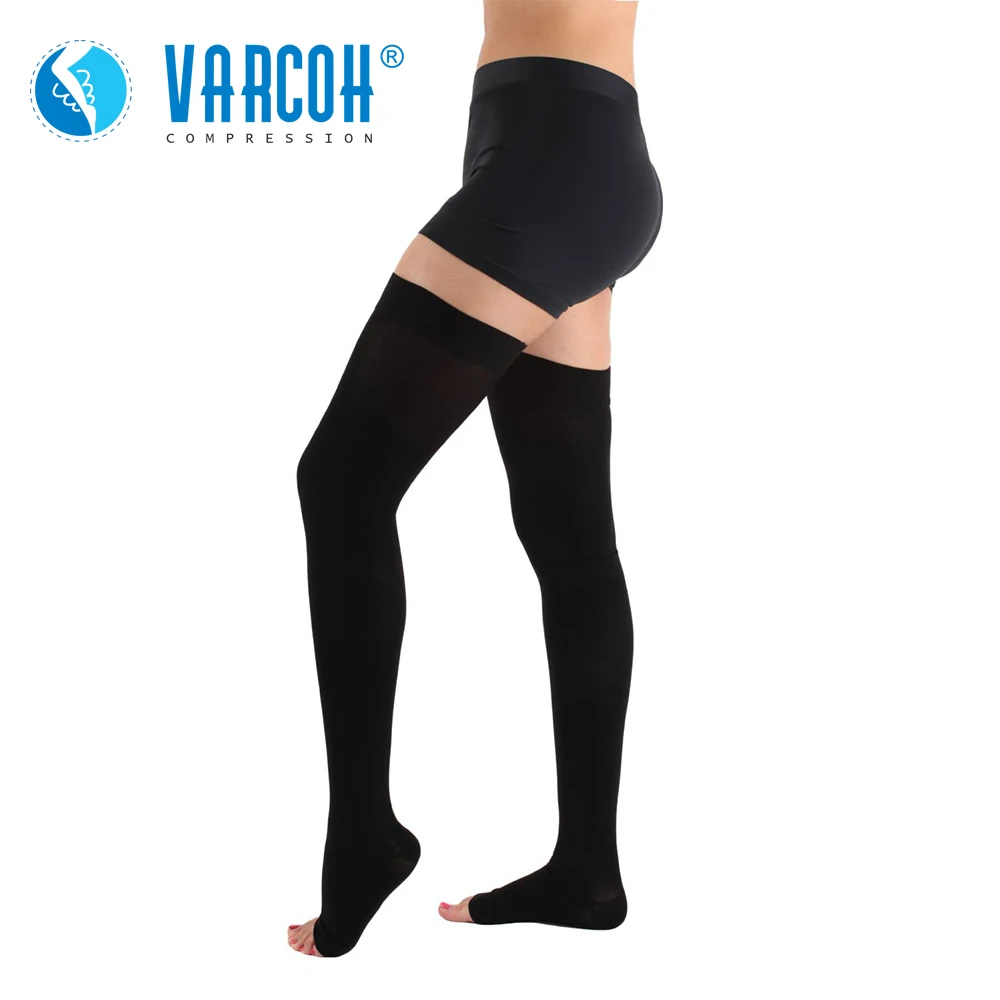 Top Trends: Compression Stockings Men Women 20-30 MmHg Firm Support Socks Hose Varicose Veins Hosiery For Edema, Swelling, Pregnancy, Recovery Shoppable Styles