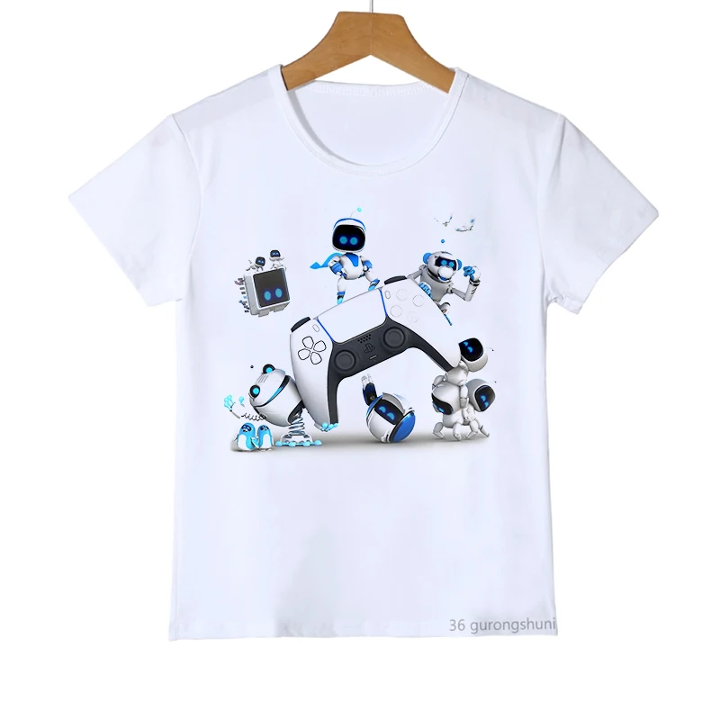 Top Trends: Funny Boys T-Shirts Astros Playroom Cartoon Print Children&#039;S Tshirt Summer Casual Boys Clothes Toddler T Shirt Short Sleeve Tops Shoppable Styles