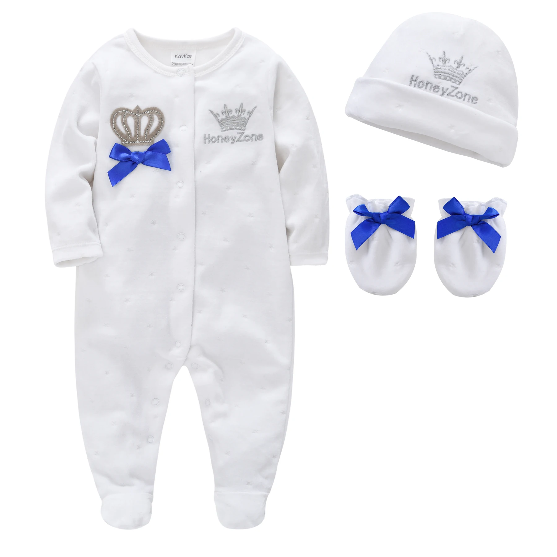 Top Trends: Baby Girl Clothes Set Boy Pijamas Bebe Fille With Hats Gloves Cotton Breathable Soft Ropa Bebe Newborn Sleepers Baby Pjiamas Shoppable Styles - Image 2