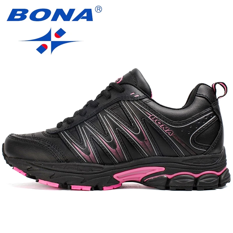 Top Trends: BONA New Hot Style Women Running Shoes Lace Up Sport Shoes Outdoor Jogging Walking Athletic Shoes Comfortable Sneakers For Women Shoppable Styles