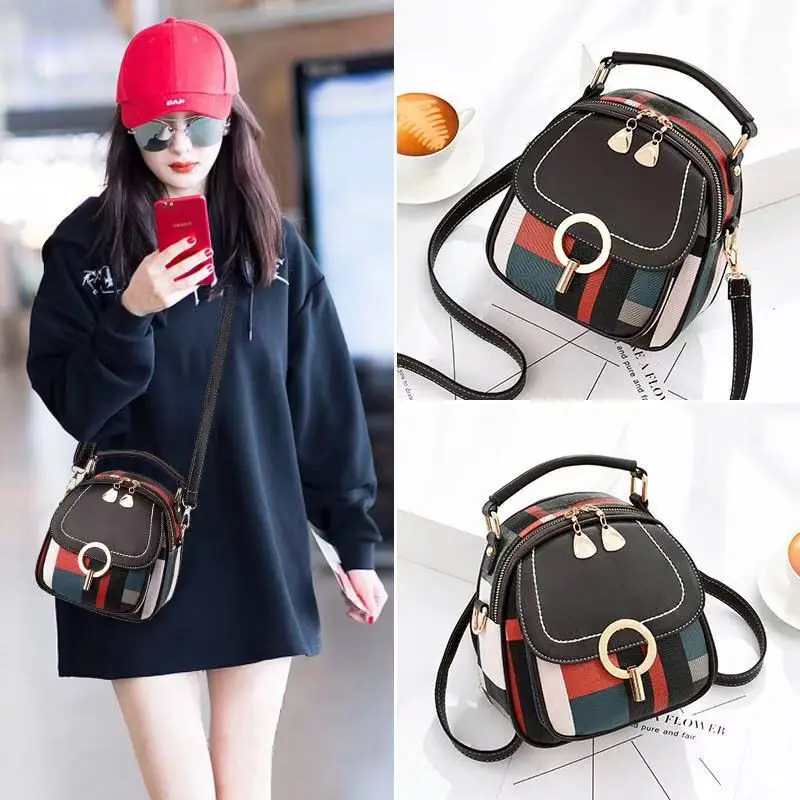 Top Trends: New Women&#039;s Backpack Fashion High Quality Youth Leather Backpack Girl School Shoulder Bag Bagoc Mochila Shoppable Styles