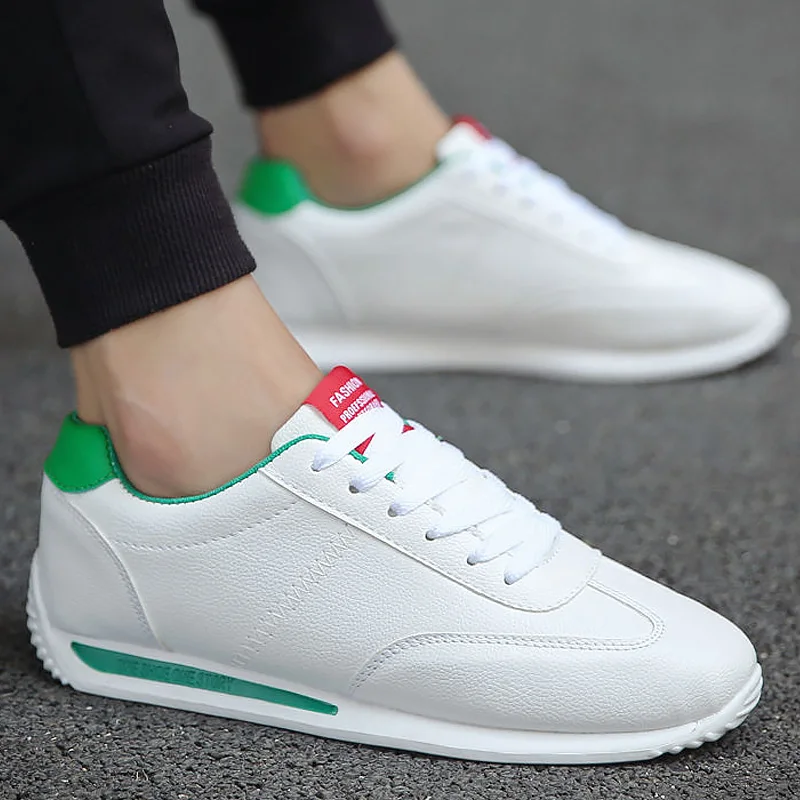 Top Trends: White Sneakers Boy Sport Shoes 2022 Runway Sneakers Men Casual Shoes Unisex Couple Sneakers Man Spring Shoes Skate Tennis Shoppable Styles - Image 4