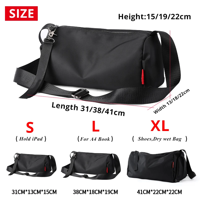 Top Trends: Gym Bags Men Crossbody Fitness Hiking Swimming Storage Bag Travel Duffle Sport Bag Exercise Training Shoulder Sport Backpack Shoppable Styles - Image 6