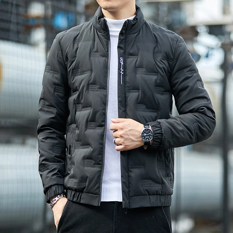 Top Trends: Down Jacket Men's Light And Thin Short Style Plus Bulky Size Fashionable Handsome Winter 2023 New Coat Boy Korean Version Warm Shoppable Styles