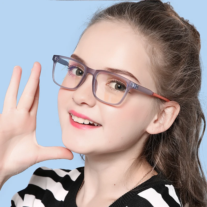 Top Trends: AIMISUV 2023 Anti Blue Light Blocking Glasses Kids Fashion Flexible TR90 Frame Gaming Computer Glasses Children Eyewear Girls Shoppable Styles