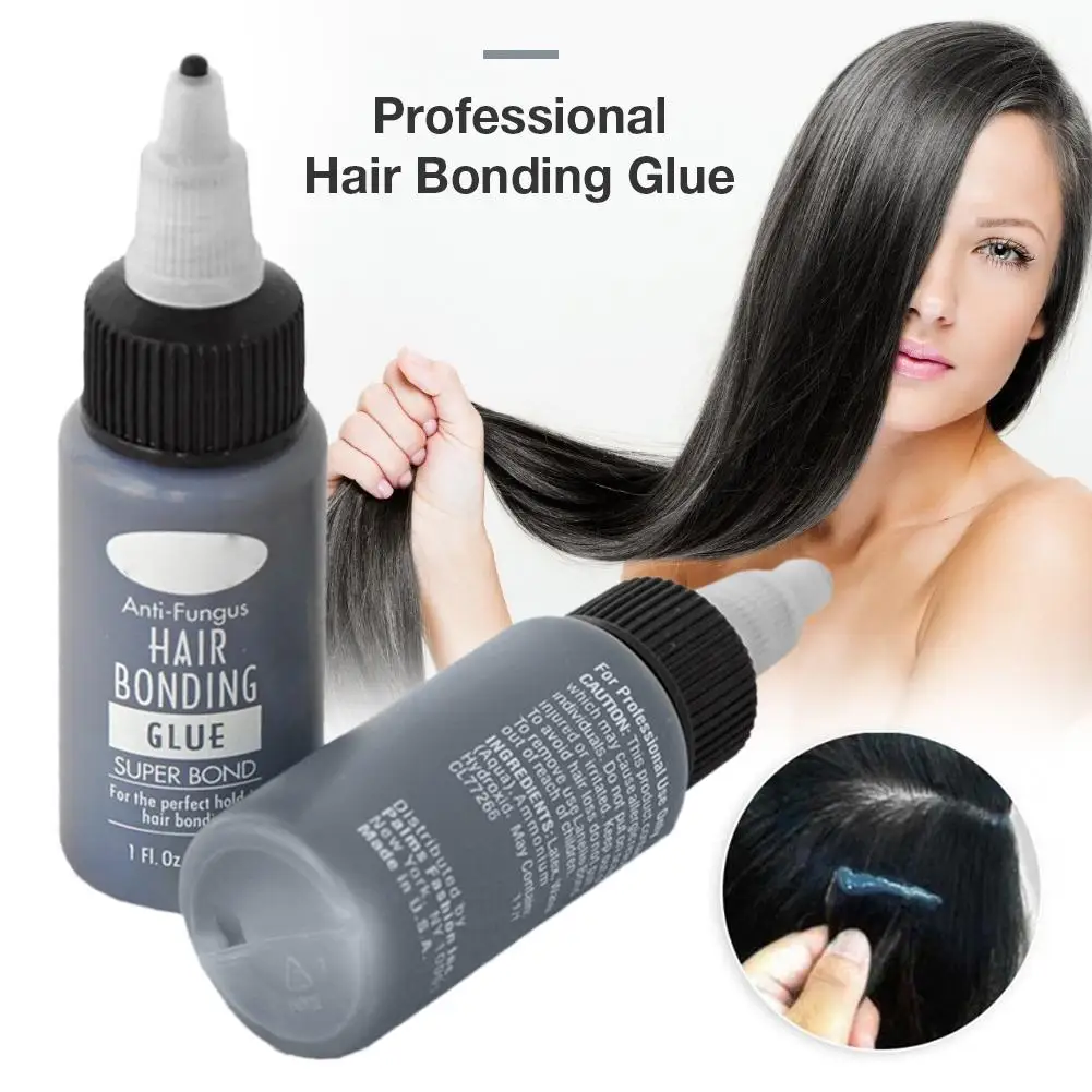 Top Trends: 1 / 2 / 4oz Super Glue Waterproof Hair Bonding Glue For Lace Wig Lanell Black Weaving Bond Insivible Anti Fungus Wig Glue For Toupee Shoppable Styles - Image 3