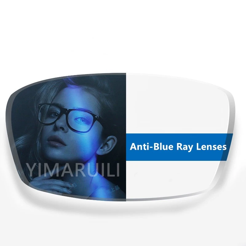 Top Trends: YIMARUILI 1.56 1.61 1.67 1.74 Anti Blue Ray CR-39 Resin Prescription Lenses Myopia And Hyperopia Optical Lenses Shoppable Styles