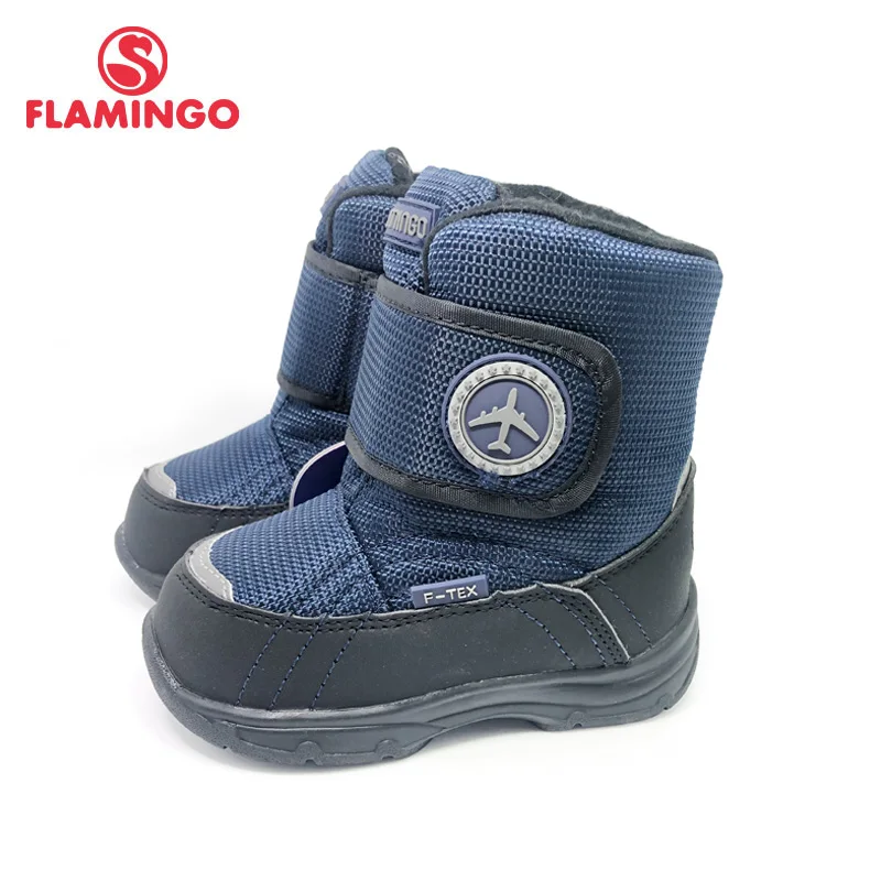 Top Trends: FLAMINGO Winter High Quality Waterproof Wool Keep Warm Kids Shoes Anti-slip Snow Boots For Boy 202M-G5-2022 Shoppable Styles