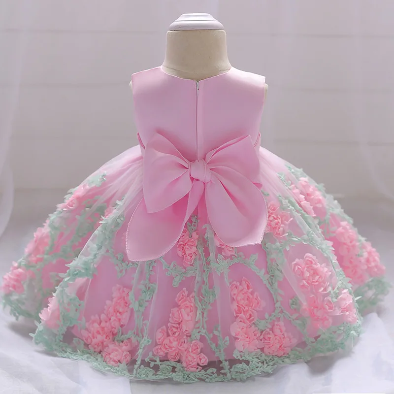 Top Trends: 2024 Summer Baby Girl Dress Princess Party Frock Christening Kids Clothes 1 Year Birthday Party Wedding 3-24 Month Vestidos Shoppable Styles