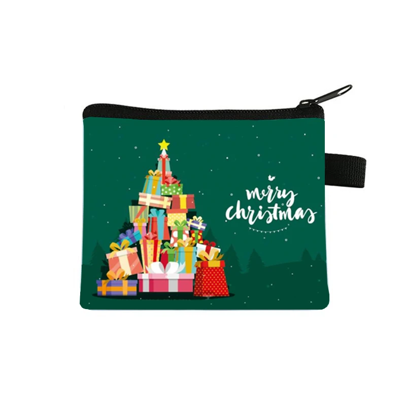 Top Trends: Merry Christmas Wallet Student Boys And Girls Short Wallet Card Bag Pocket Change Purse Cute Coin Purse Small Pouch Coin Bolsa Shoppable Styles