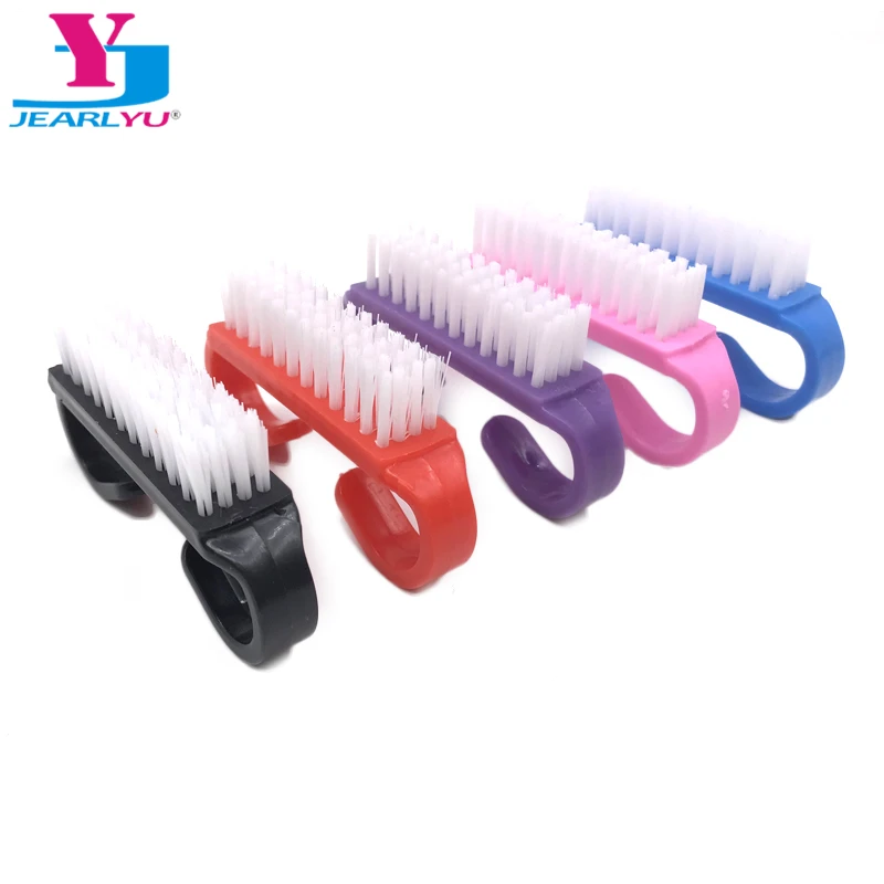 Top Trends: Nail Cleaning Clean Brush File Manicure Pedicure Soft Remove Dust Small Angle Scrub Multi Color Dusting Pedicure Care Tool Shoppable Styles