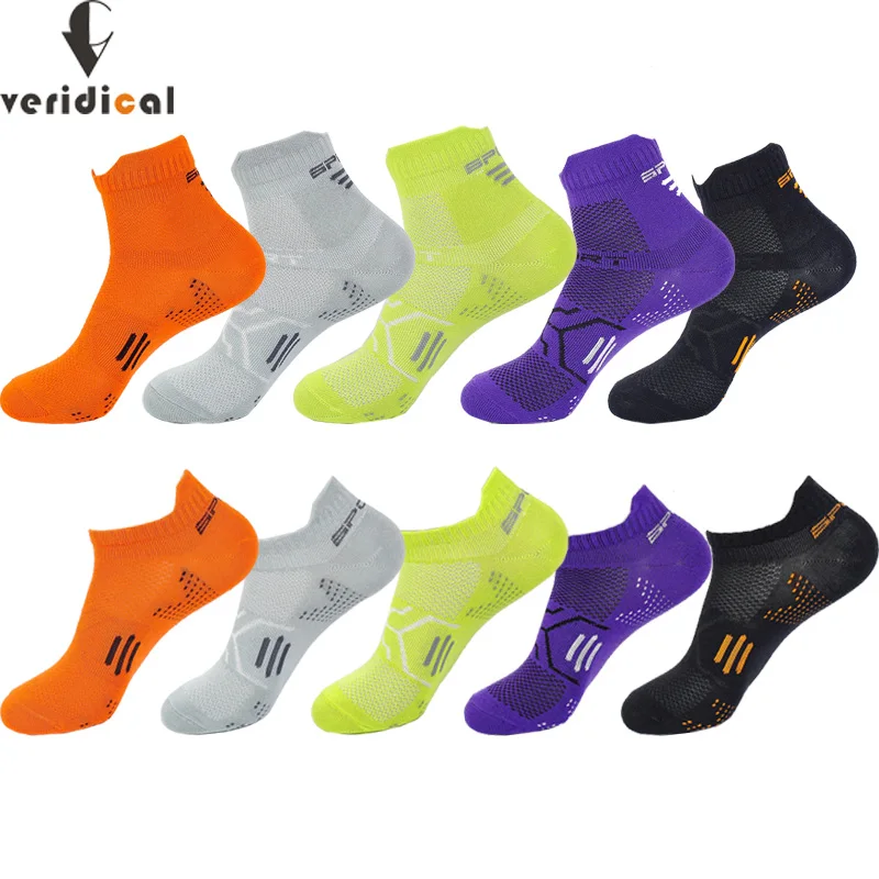 Top Trends: Athletic Sport Ankle Boat Socks Woman Outdoor Basketball Bike Running Football Breathable Bright Color No Show Sock 2 Size Shoppable Styles