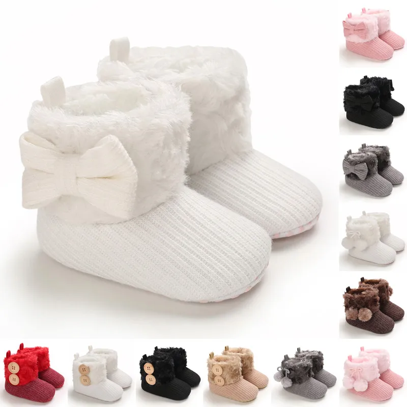 Top Trends: 0-18M Boots For Newborn Baby Girl Snow Boots Winter Thermal Shoes Plush Ankle Boots Winter Baby Boys And Girls Thermal Shoes Shoppable Styles