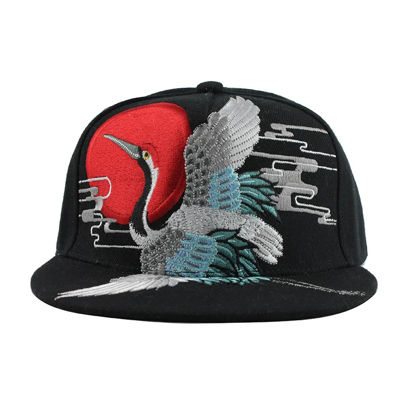 Top Trends: Quality Embroidery FLB Hip Hop Baseball Cap For Men Women Crane Snapback Bone Caps Spring Summer Autumn Cotton Hats CoupleF135 Shoppable Styles - Image 2