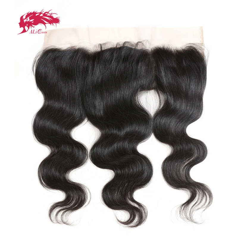 Top Trends: Ali Queen Hair Virgin Hair 13X4 HD Lace Frontal With Baby Hair Silk Base Frontal Brazilian Body Wave Ear To Ear Lace Frontal Shoppable Styles