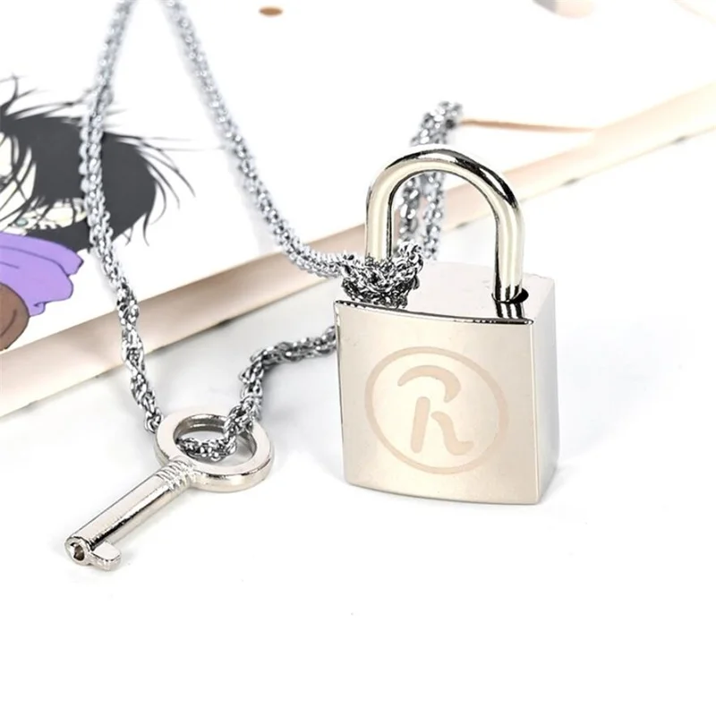 Top Trends: Anime Oosaki NANA Honjo Ren Lock Key Lovers&#039; Pendant Necklace Ai Yazawa Cosplay Prop Jewelry Shoppable Styles