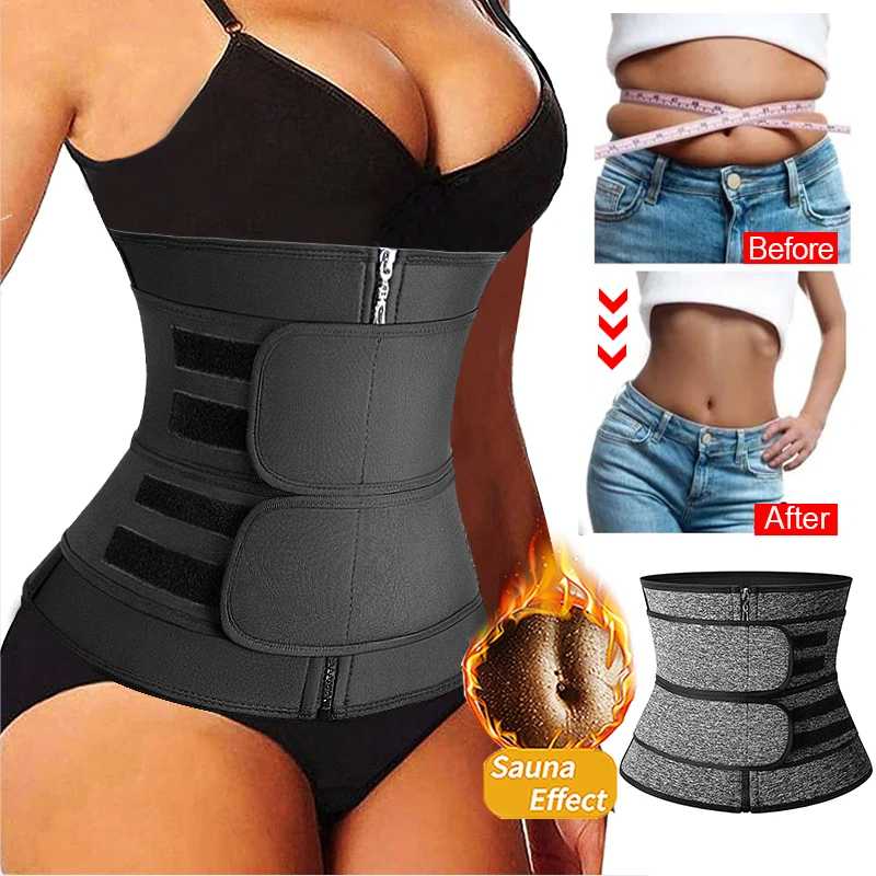 Top Trends: Women Waist Trainer Neoprene Body Shaper Belt Slimming Sheath Belly Reducing Shaper Tummy Sweat Shapewear Workout Shaper Corset Shoppable Styles