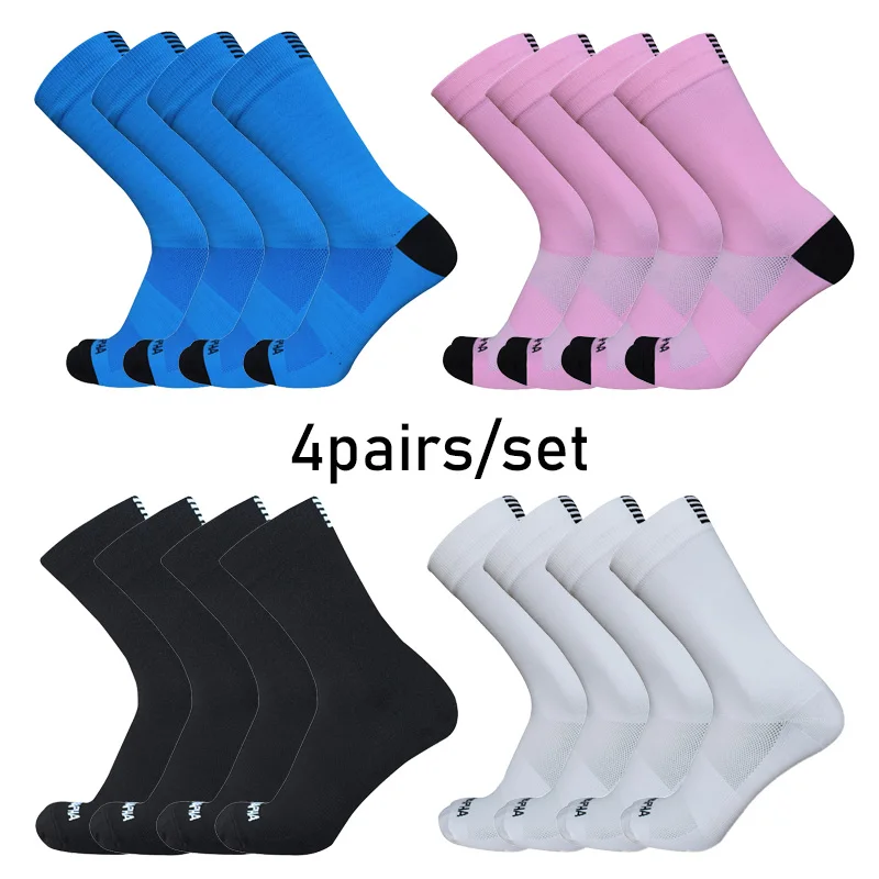 Top Trends: High Quality Professional Breathable Road Cycling Socks Men Women Running Outdoor Cycling Competition Socks Shoppable Styles