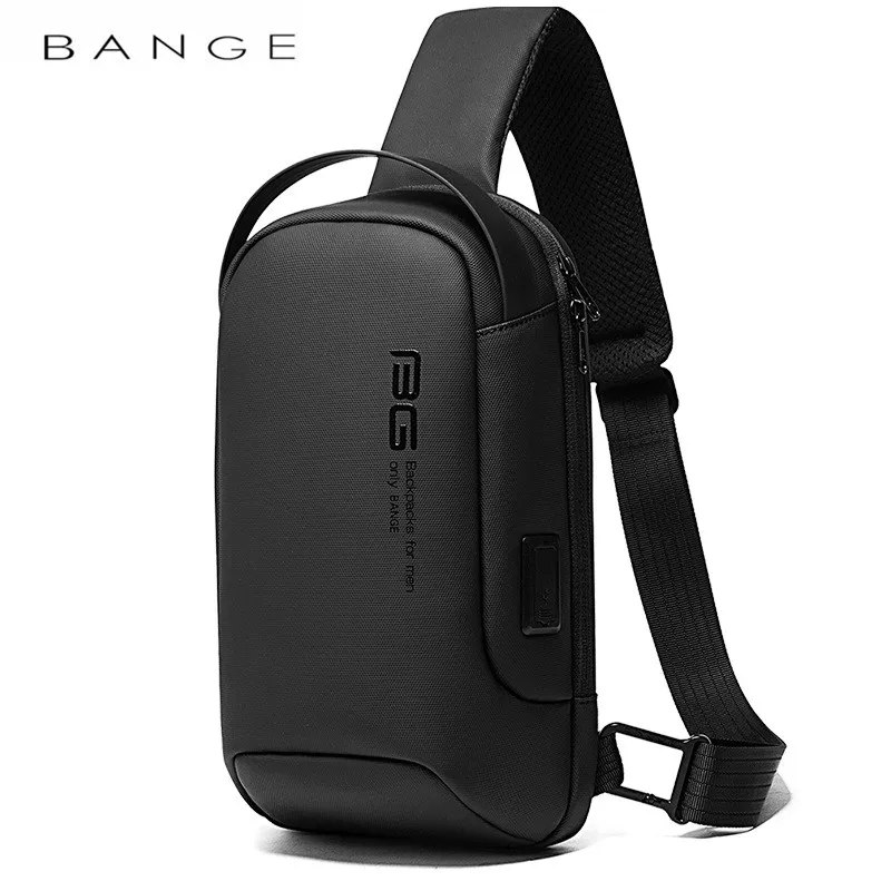 Top Trends: BANGE 2021 New Multifunction Crossbody Bag Shoulder Messenger Bags Male Waterproof Short Trip Chest Bag Pack For Men Shoppable Styles