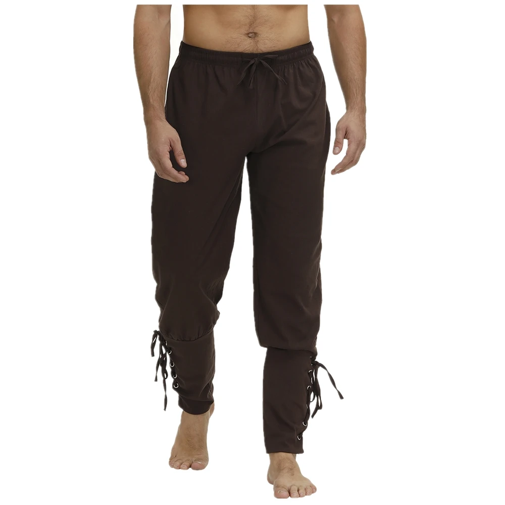 Top Trends: Pirate Pants For Men Cosplay Costumes Renaissance Medieval Gothic Pants Pirate Costume Trouser Men Shoppable Styles - Image 3