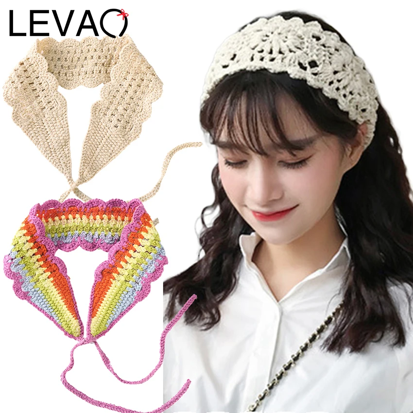 Top Trends: Levao Vintage Headscarf French Girl Parisian Hairbands Summer Headband New Arrival Hair Accessories Headwear Shoppable Styles