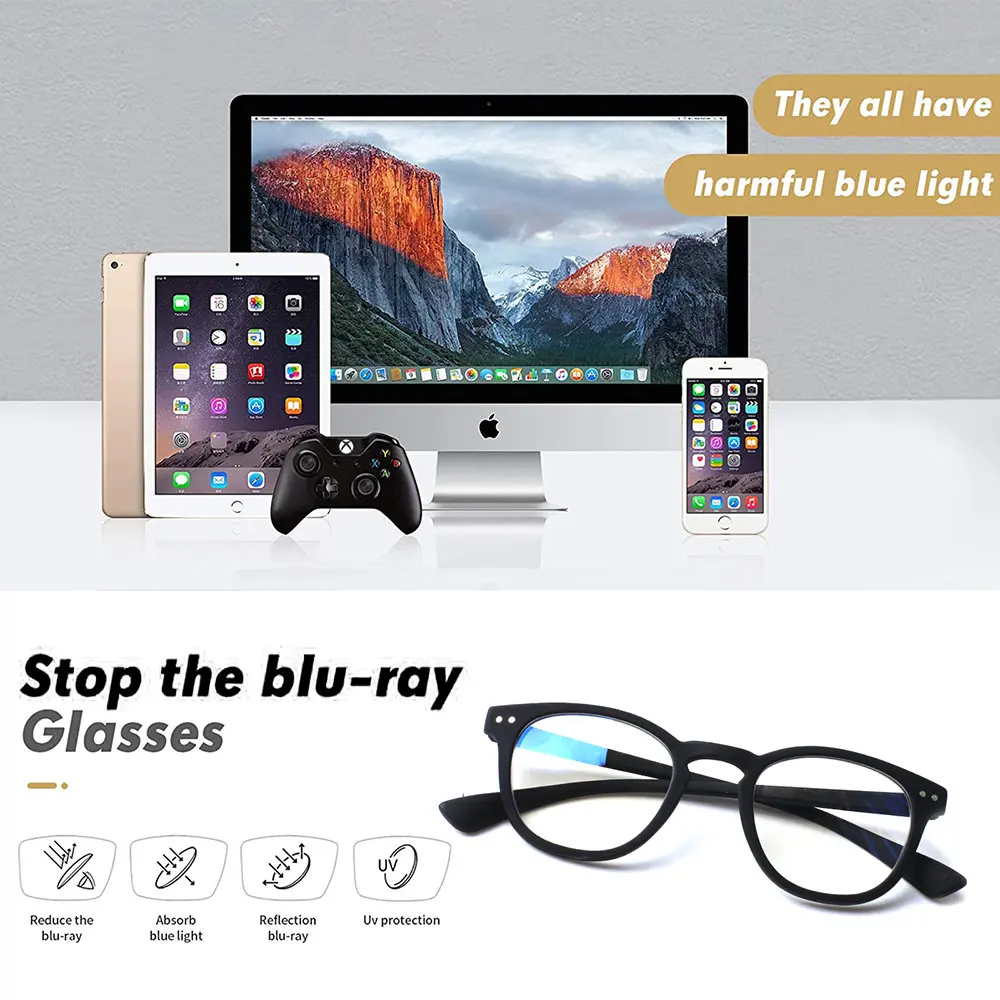 Top Trends: Turezing Reading Glasses Blue Light Blocking Women Men Fashion Square Computer Readers Anti Glare UV Ray Filter Eyeglasses Shoppable Styles - Image 4