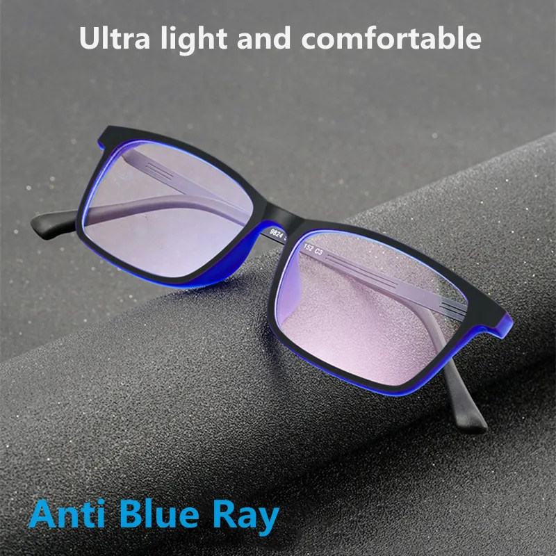 Top Trends: Ultralight Anti Blue Light Reading Glasses Photochromic Outdoor Optical Hyperopia Reader Glasses Men Woman Titanium Alloy Frame Shoppable Styles - Image 2