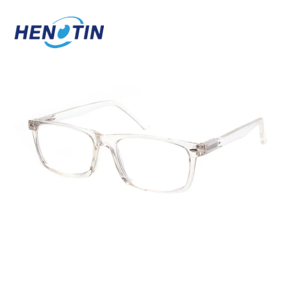 Top Trends: Henotin Fashion Transparent Comfortable Presbyopic Glasses Plastic Round Frame Super Affordable Reader Eyeglasses Diopter 0-600 Shoppable Styles