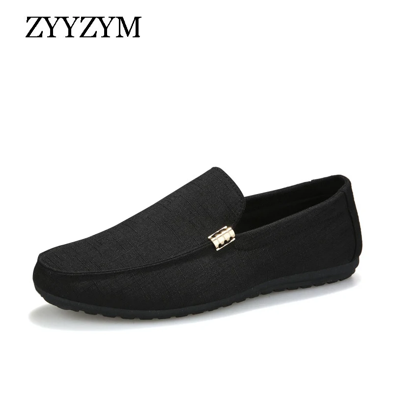 Top Trends: Spring Summer Men Loafers Shoes Casual Light Canvas Youth Flat Shoes Breathable Fashion Footwear Shoppable Styles