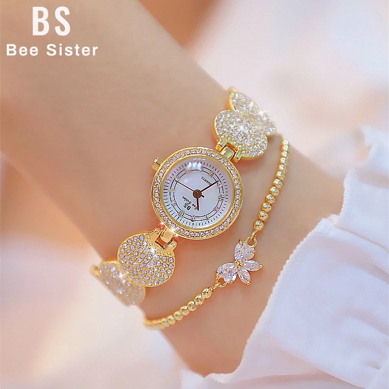 Top Trends: Women Watches Top Brand Luxury Diamond Montre Gold Famous Elegant Bracelet Dress Female Watches Ladies Wristwatch Montre Femme Shoppable Styles