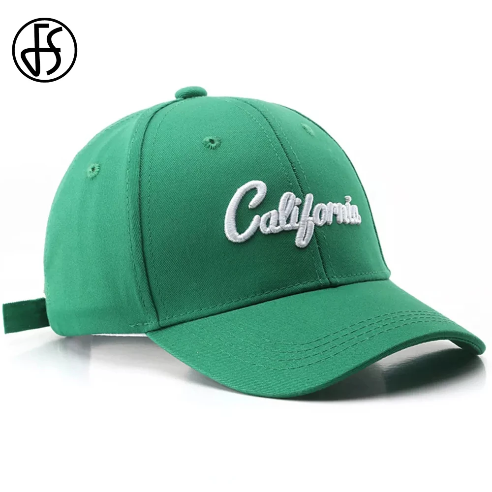 Top Trends: FS Summer Green Baseball Cap For Men Stylish Letter Embroidery Women Caps Brand Designer Hats Streetwear Trucker Hat Bones 2024 Shoppable Styles